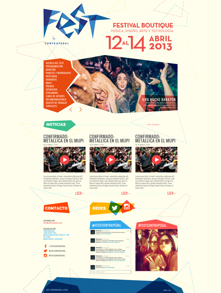 Fest - Sitio web